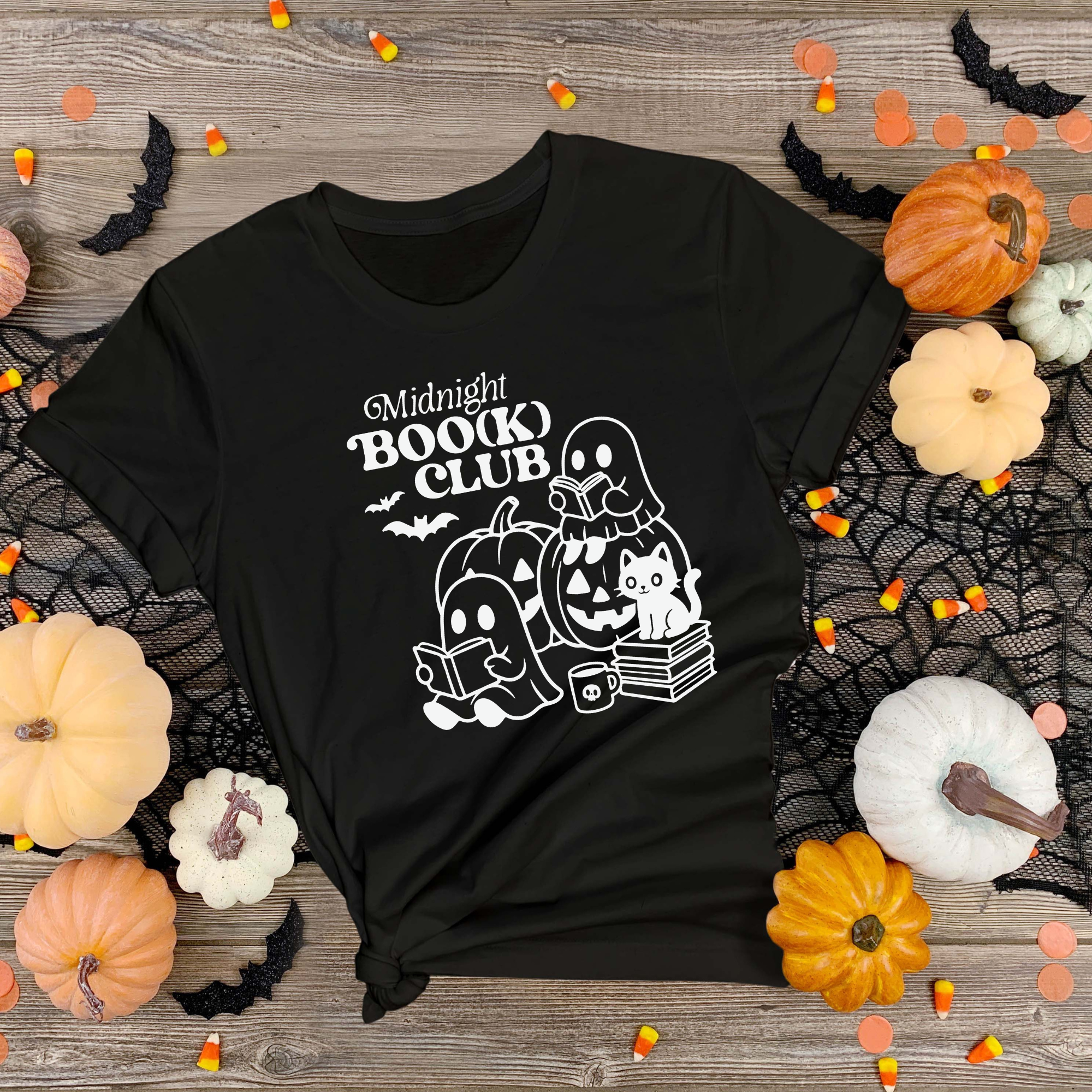 Midnight Boo(k) Club Tee